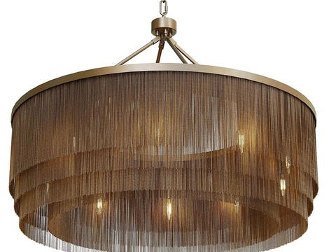 Eichholtz Italian Affordable Luxury Style Chandelier Tassel Lamp