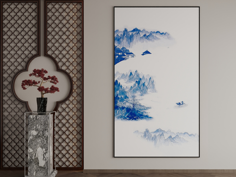 New Chinese Ink Painting Decorative Painting