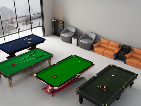 Modern billiard table billiard