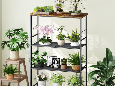 Flower rack potted plant storage rack free of charge