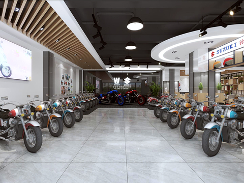 Modern Motorcycle Store