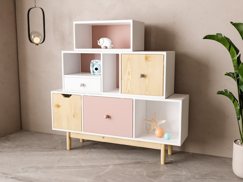 Jane European Children's Decorative Cabinet