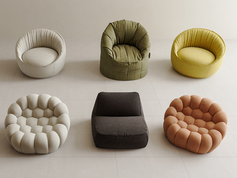 Modern Beanbag Casual Sofa