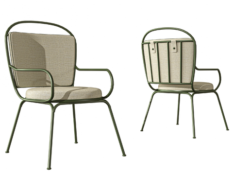 Outdoor Iron Dining Chair