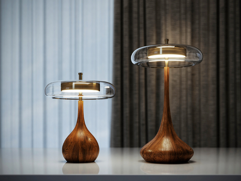 Mid-century Style Table Lamp