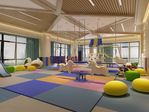 Modern Children's Sports Classroom