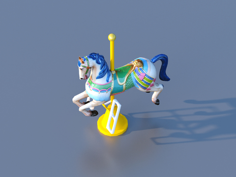 Rocking horse carousel