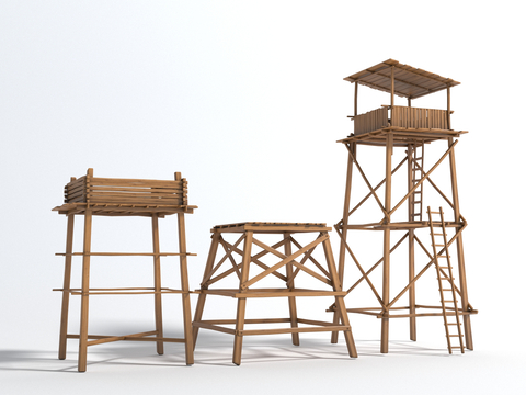 Modern Wooden Sentinel Tower