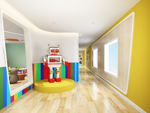 Modern Kindergarten Nursery