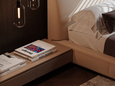 Modern bedside table