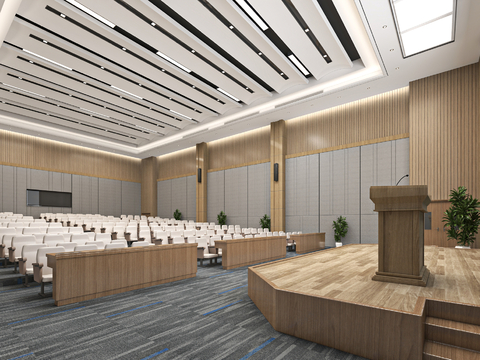 Modern Hotel Conference Hall