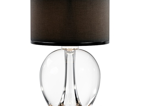 Modern glass table lamp