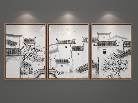 New Chinese Decorative Hanging Painting Ink Hanging Painting