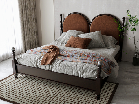 American Double Bed