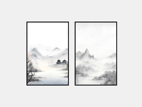 New Chinese Landscape Painting Decorative Painting