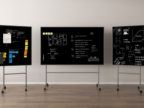 Movable Blackboard Office Blackboard Training Blackboard Publicity Board