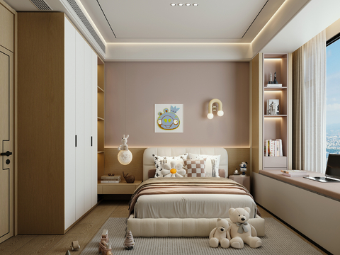 Modern minimalist kids Bedroom children's room