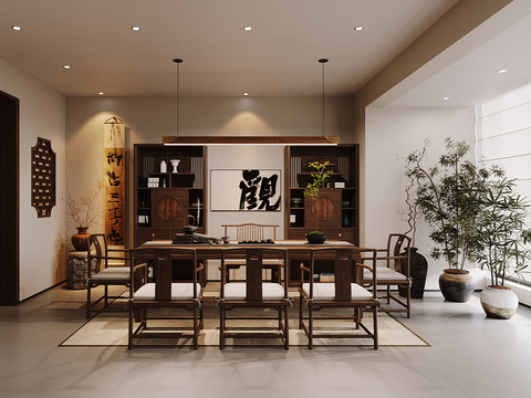 New Chinese Zen Tea Room