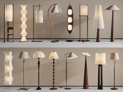 Quiet Floor Lamp Art Lamp