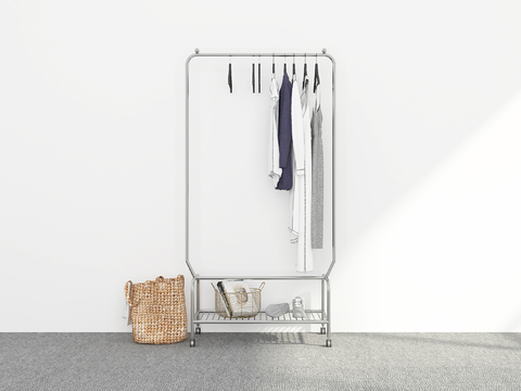 Modern Coat Rack Floor Hanger