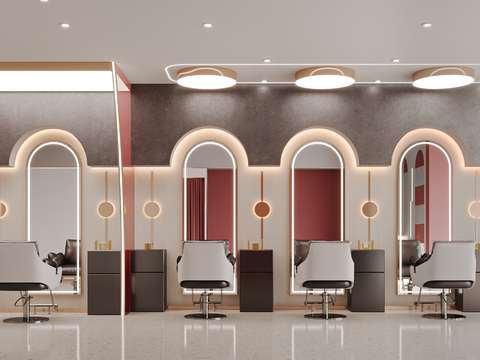 Modern Barber Shop Hairdressing Shop