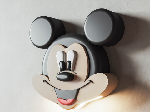 children wall lamp mickey wall lamp