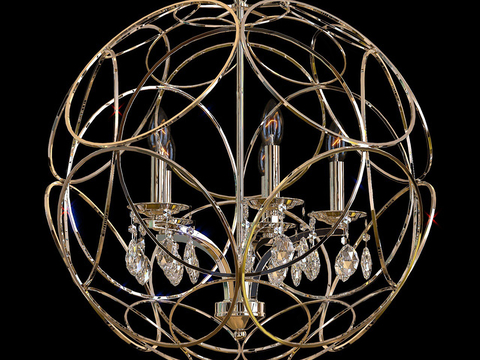 Affordable Luxury Style Ball Chandelier