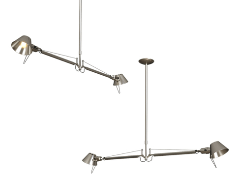 Artemide metal chandelier