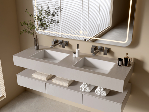 Modern Bathroom Cabinet Bathroom Basin