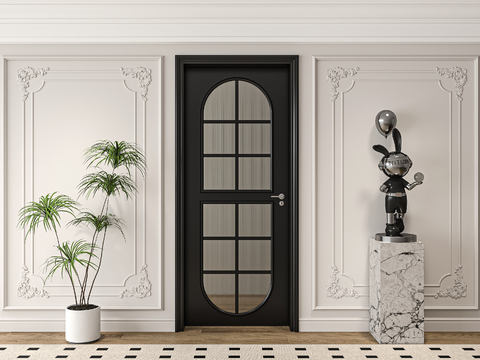 French Door Flat Door Kitchen Door Toilet Door