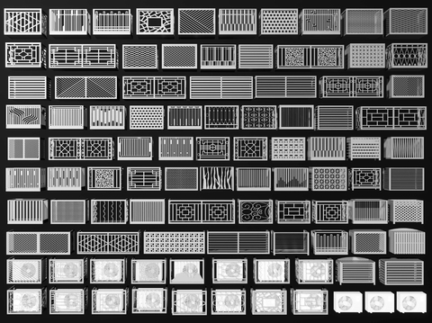 Air conditioning external unit grille Air conditioning rack External unit bracket