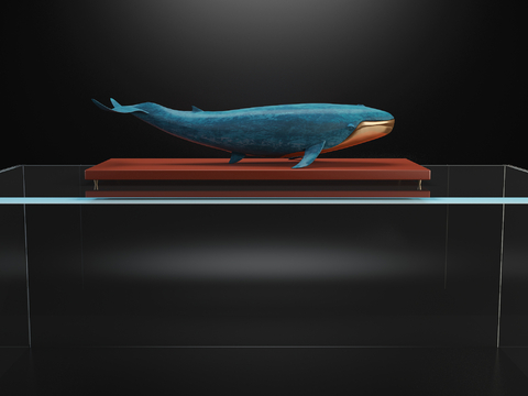 Modern Whale Sculpture