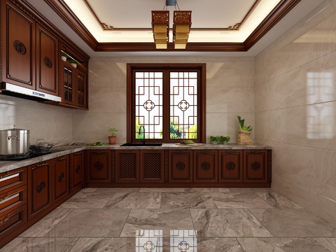 Chinese kitchen cabinet