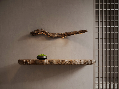 Wabi-sabi Style Wall Lamp Dead Wood Wall Lamp