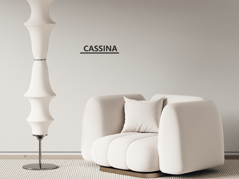 CASSINA single sofa leisure sofa