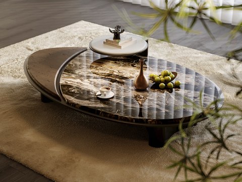 Italian Affordable Luxury Style Coffee Table