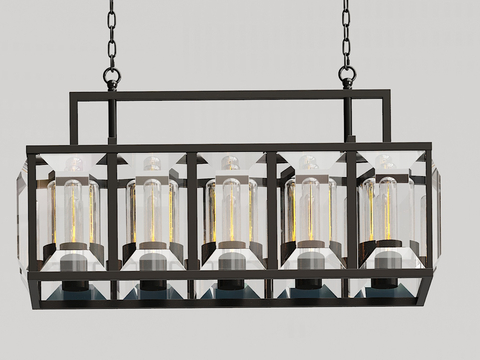 Industrial wind chandelier iron chandelier