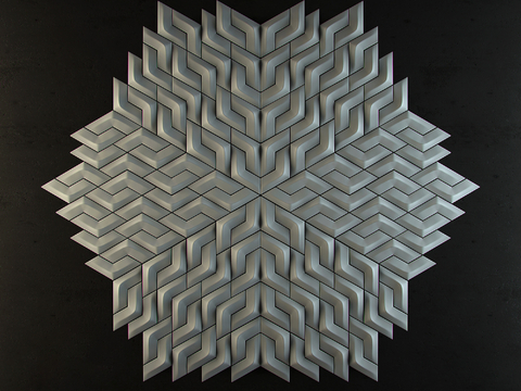 Creative wall decoration geometric modeling wall decoration