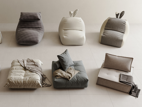 Modern Beanbag Casual Sofa