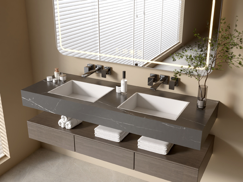 Modern Bathroom Cabinet Bathroom Basin