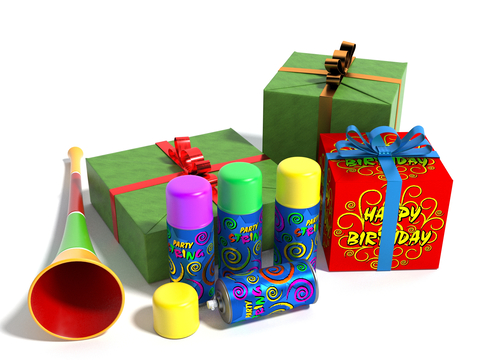 Modern Spray Gift Box Holiday Supplies