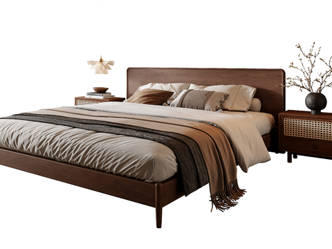 Silent double bed