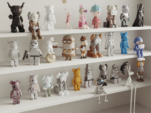 KAWS Art Toy Doll Sculpture Ornaments