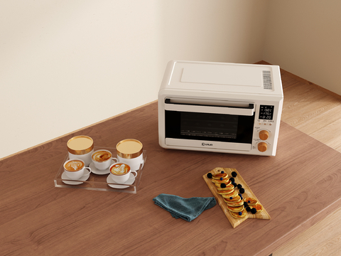 Kitchen Appliances Microwave Oven Coffee Cookies