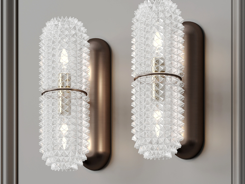 Affordable Luxury Style Wall Lamp Glass Wall Lamp