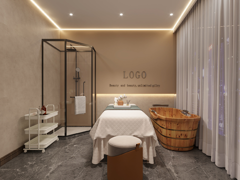 Modern SPA Care Room Beauty Room