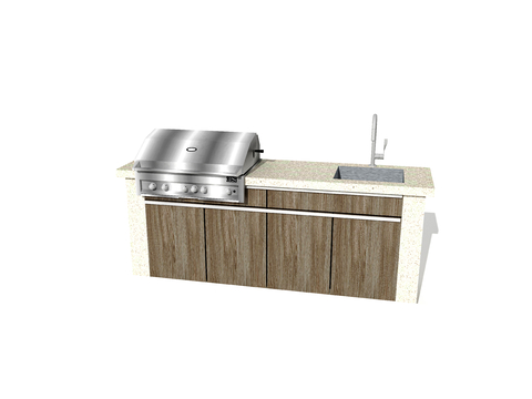 Modern Sink Oven