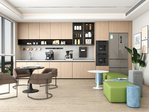 Modern office pantry