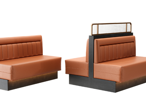 Booth Sofa Backrest Sofa