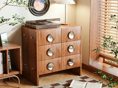 Log Style Bucket Shoe Cabinet